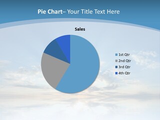 Remote Landscape Sunbeams PowerPoint Template