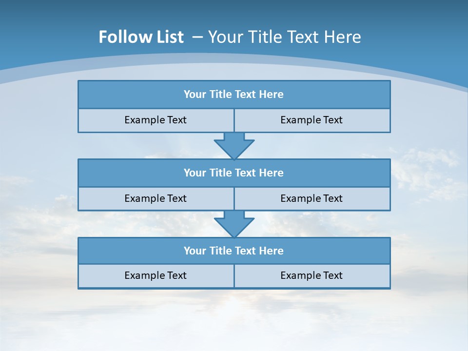 Remote Landscape Sunbeams PowerPoint Template
