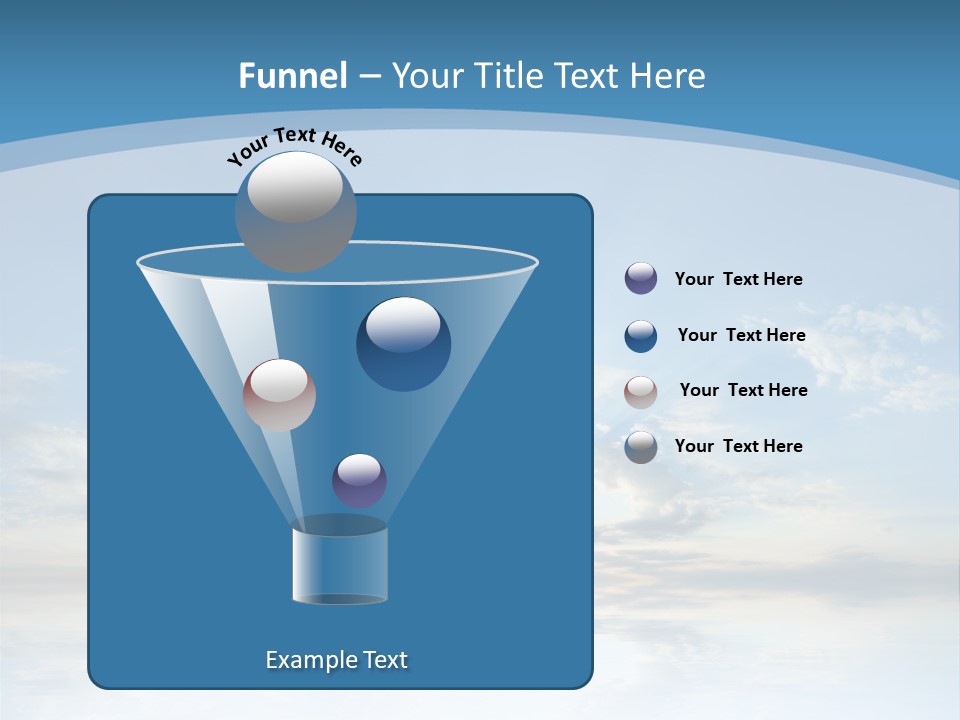 Remote Landscape Sunbeams PowerPoint Template