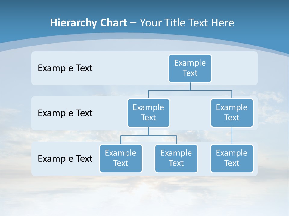 Remote Landscape Sunbeams PowerPoint Template
