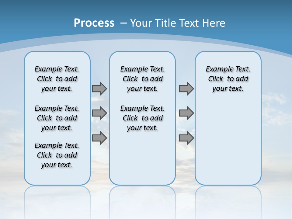 Remote Landscape Sunbeams PowerPoint Template