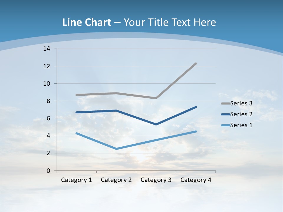 Remote Landscape Sunbeams PowerPoint Template