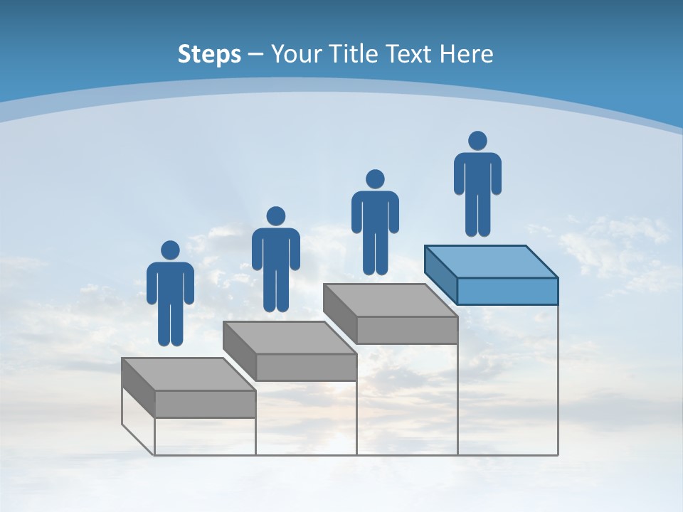 Remote Landscape Sunbeams PowerPoint Template