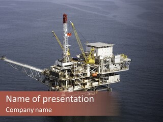 Drilling From Above Industry PowerPoint Template