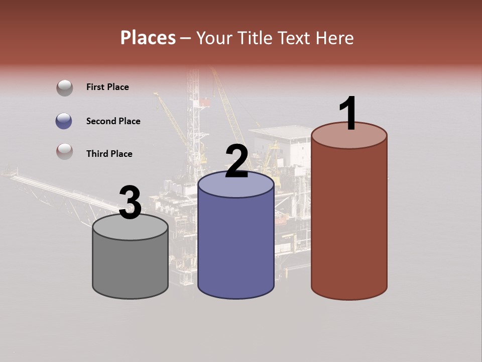 Drilling From Above Industry PowerPoint Template