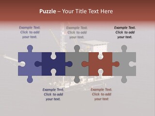 Drilling From Above Industry PowerPoint Template