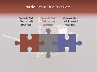 Drilling From Above Industry PowerPoint Template