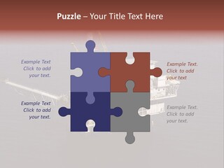 Drilling From Above Industry PowerPoint Template