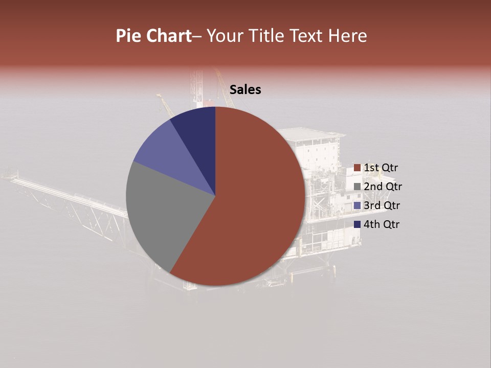 Drilling From Above Industry PowerPoint Template