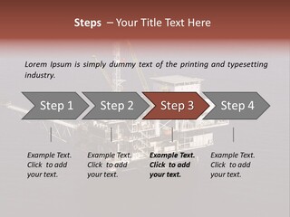 Drilling From Above Industry PowerPoint Template