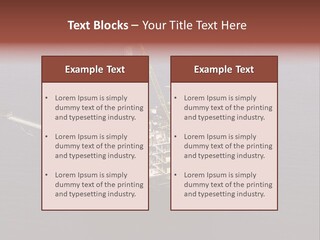 Drilling From Above Industry PowerPoint Template