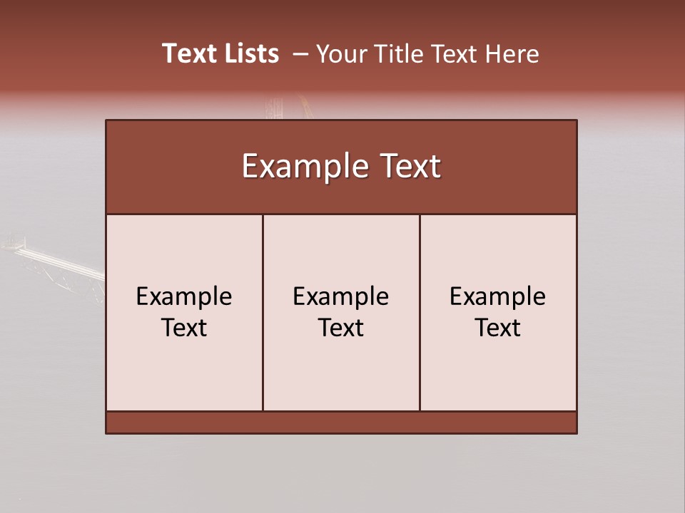 Drilling From Above Industry PowerPoint Template