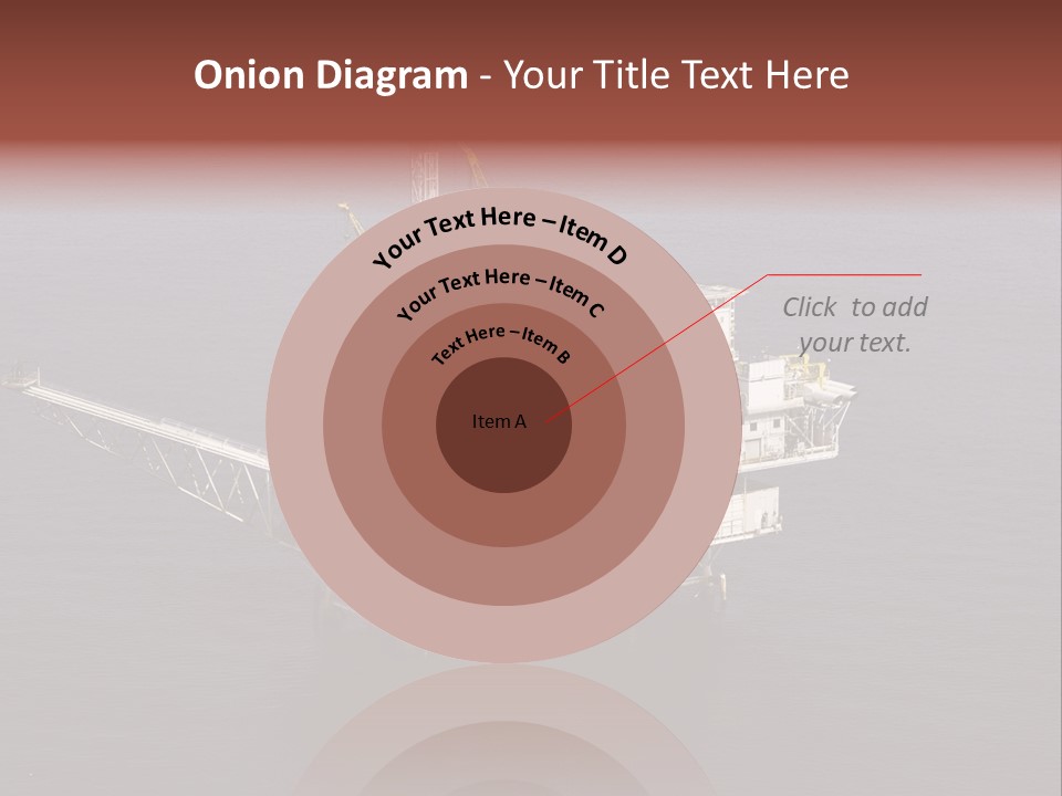 Drilling From Above Industry PowerPoint Template