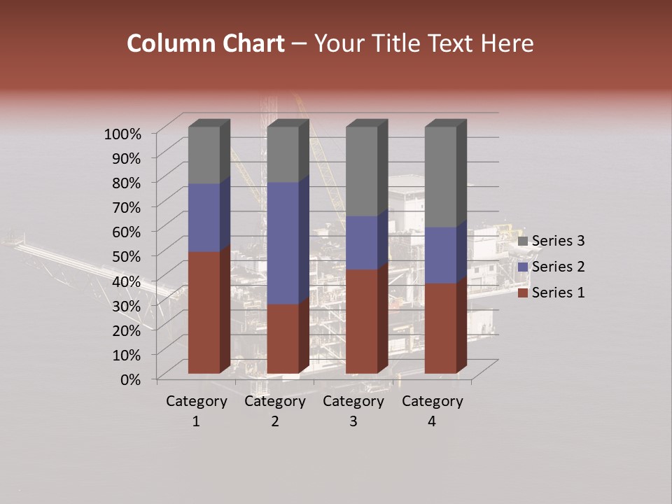 Drilling From Above Industry PowerPoint Template