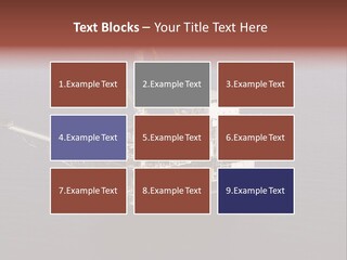 Drilling From Above Industry PowerPoint Template