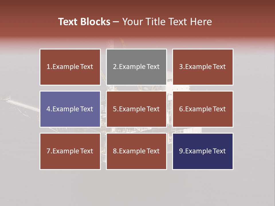 Drilling From Above Industry PowerPoint Template