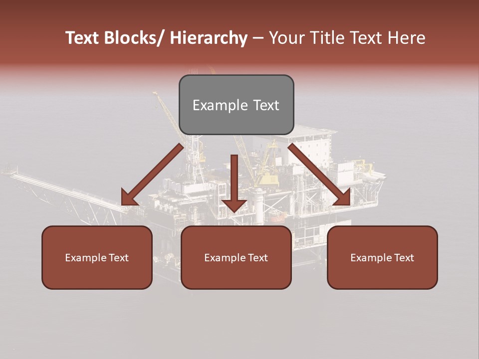 Drilling From Above Industry PowerPoint Template