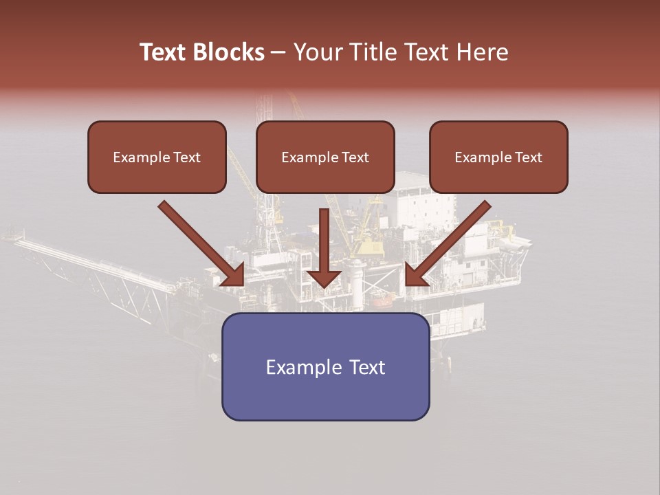 Drilling From Above Industry PowerPoint Template