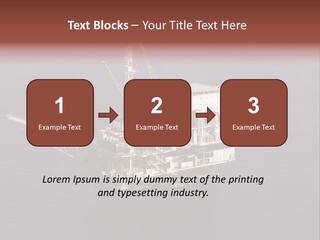 Drilling From Above Industry PowerPoint Template