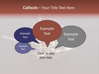Drilling From Above Industry PowerPoint Template