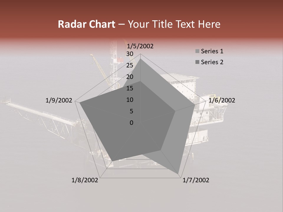 Drilling From Above Industry PowerPoint Template