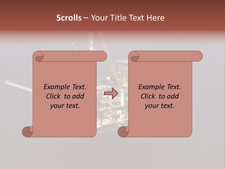 Drilling From Above Industry PowerPoint Template