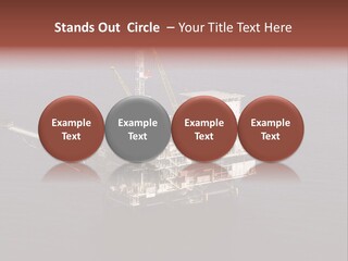 Drilling From Above Industry PowerPoint Template