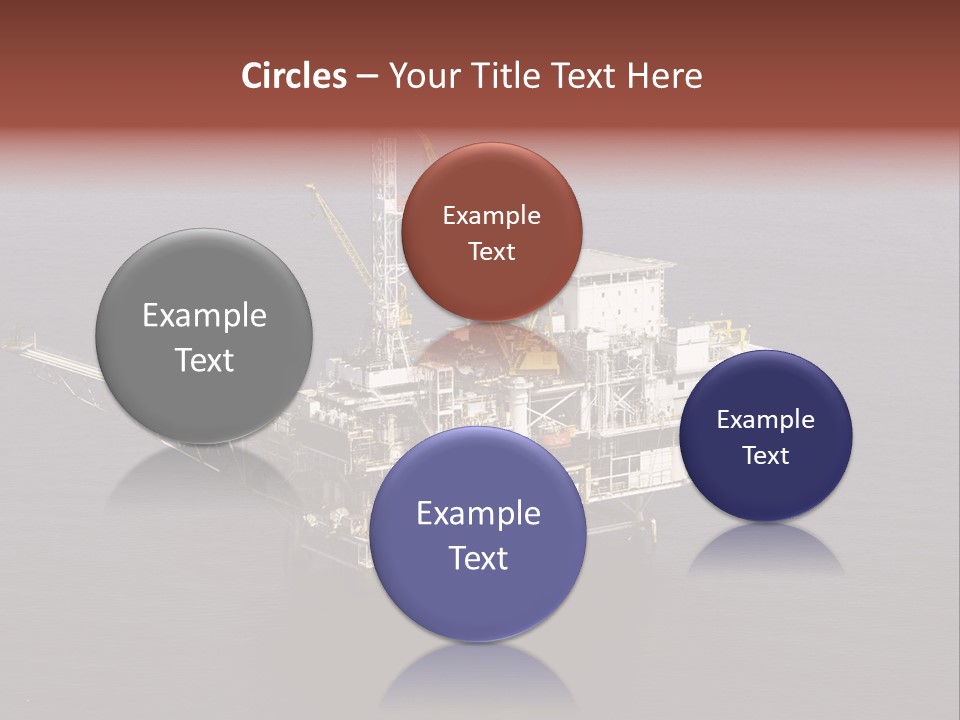 Drilling From Above Industry PowerPoint Template