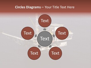 Drilling From Above Industry PowerPoint Template