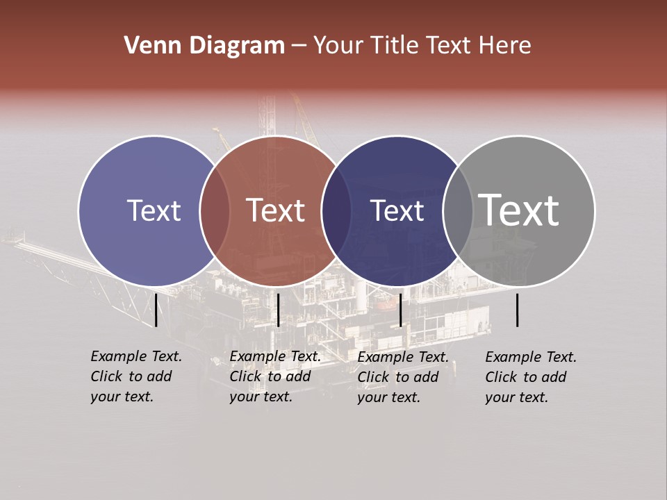 Drilling From Above Industry PowerPoint Template