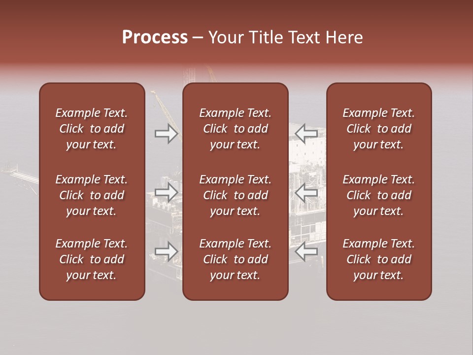 Drilling From Above Industry PowerPoint Template