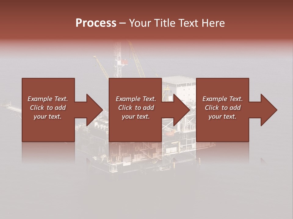 Drilling From Above Industry PowerPoint Template