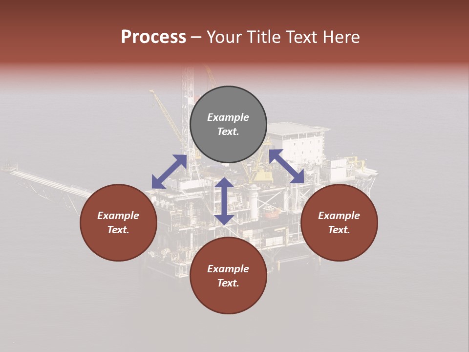 Drilling From Above Industry PowerPoint Template