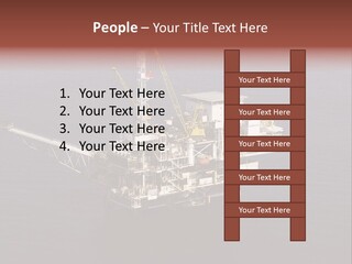 Drilling From Above Industry PowerPoint Template