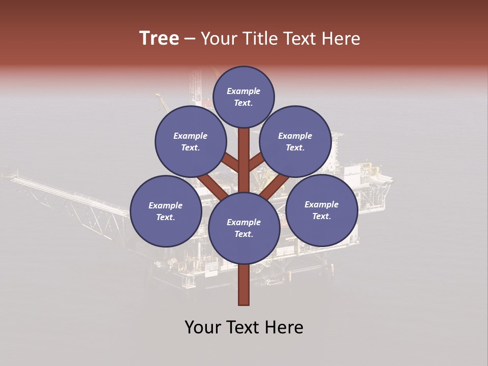 Drilling From Above Industry PowerPoint Template