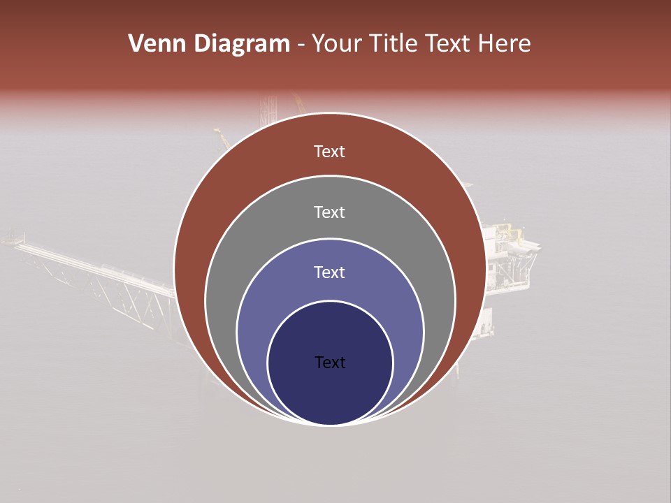 Drilling From Above Industry PowerPoint Template