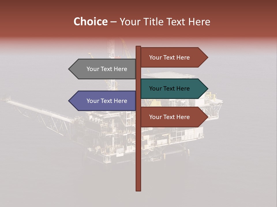 Drilling From Above Industry PowerPoint Template