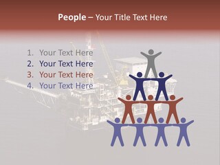 Drilling From Above Industry PowerPoint Template