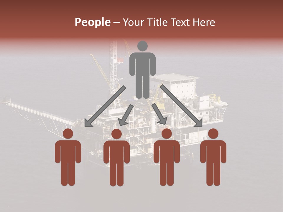 Drilling From Above Industry PowerPoint Template