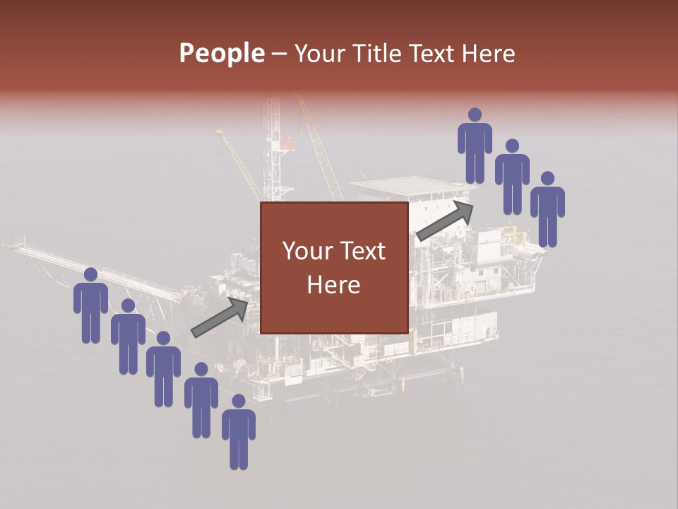 Drilling From Above Industry PowerPoint Template