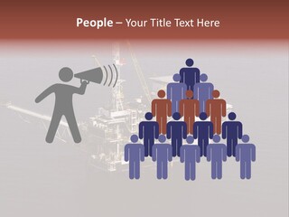 Drilling From Above Industry PowerPoint Template