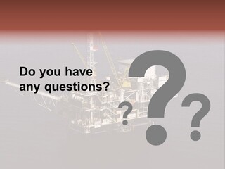 Drilling From Above Industry PowerPoint Template