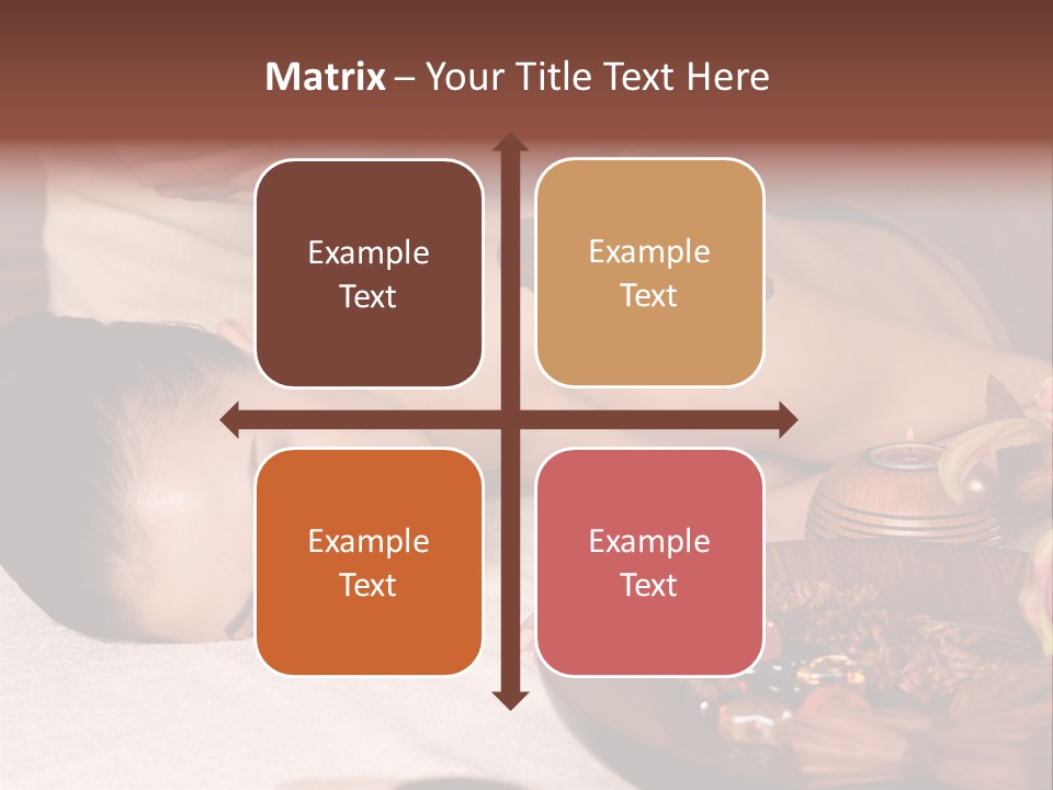 Young Cosmetician Shoulder PowerPoint Template