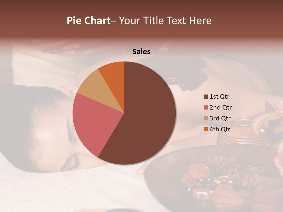 Young Cosmetician Shoulder PowerPoint Template