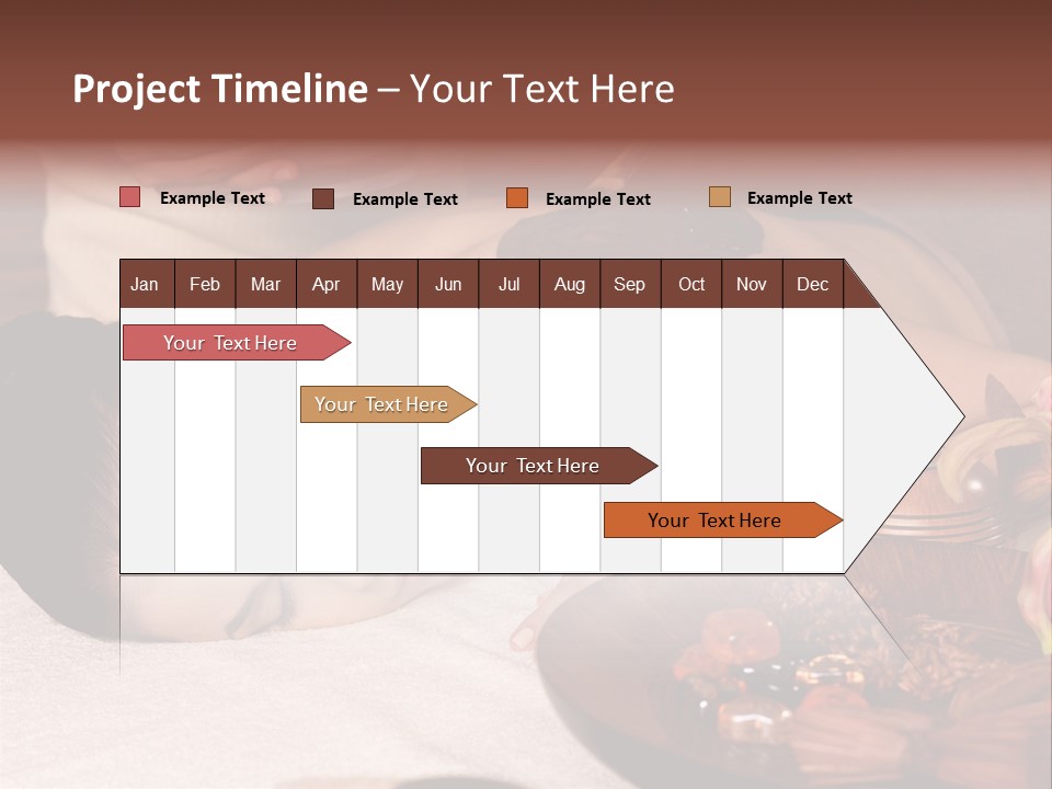 Young Cosmetician Shoulder PowerPoint Template