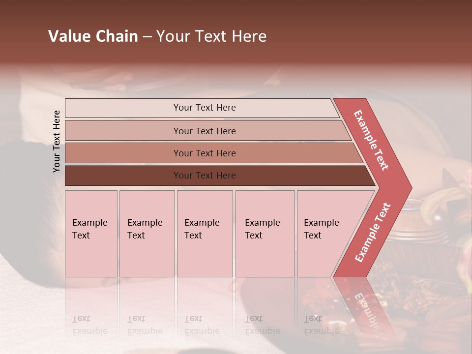 Young Cosmetician Shoulder PowerPoint Template