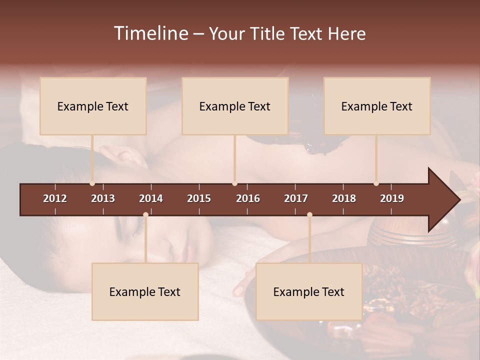 Young Cosmetician Shoulder PowerPoint Template