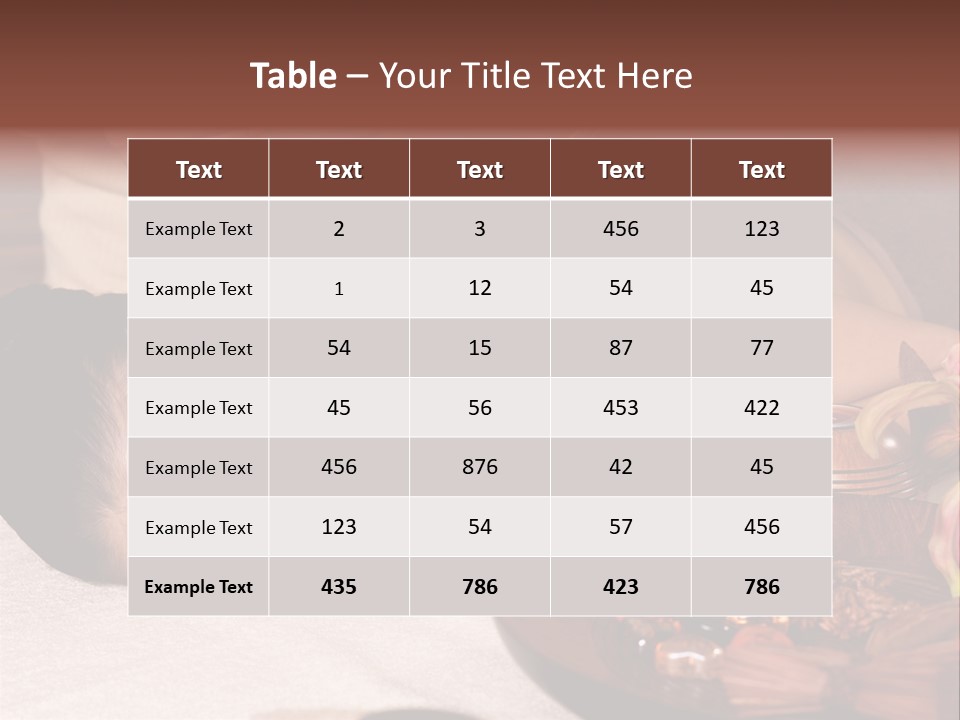 Young Cosmetician Shoulder PowerPoint Template