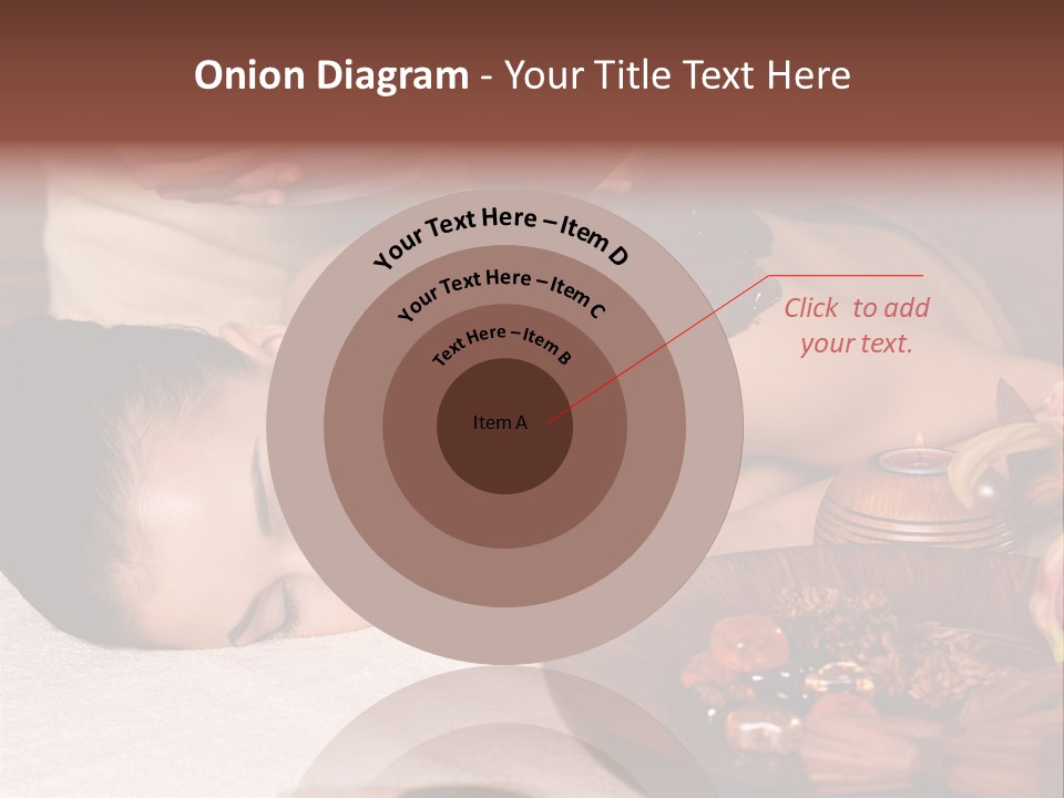 Young Cosmetician Shoulder PowerPoint Template