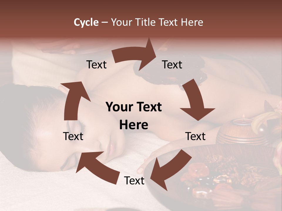 Young Cosmetician Shoulder PowerPoint Template